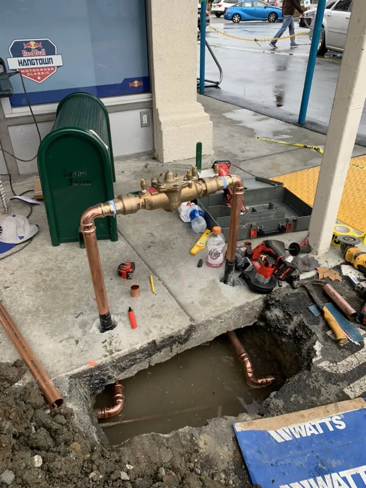 Slide of Bay Line Plumbing