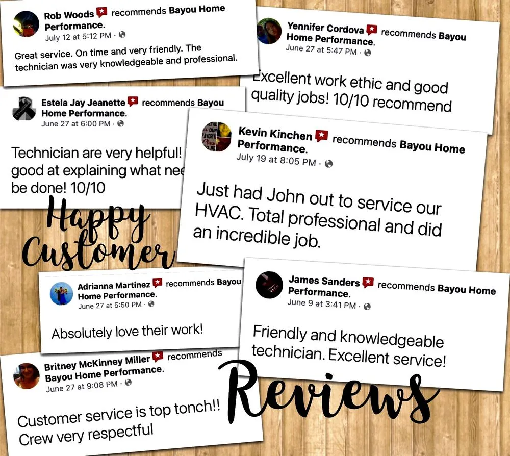 Slide of Bayou Home Performance