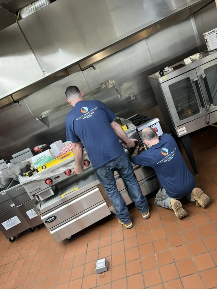 Quality water heater service in Plymouth, MA by Baystate Energy Services