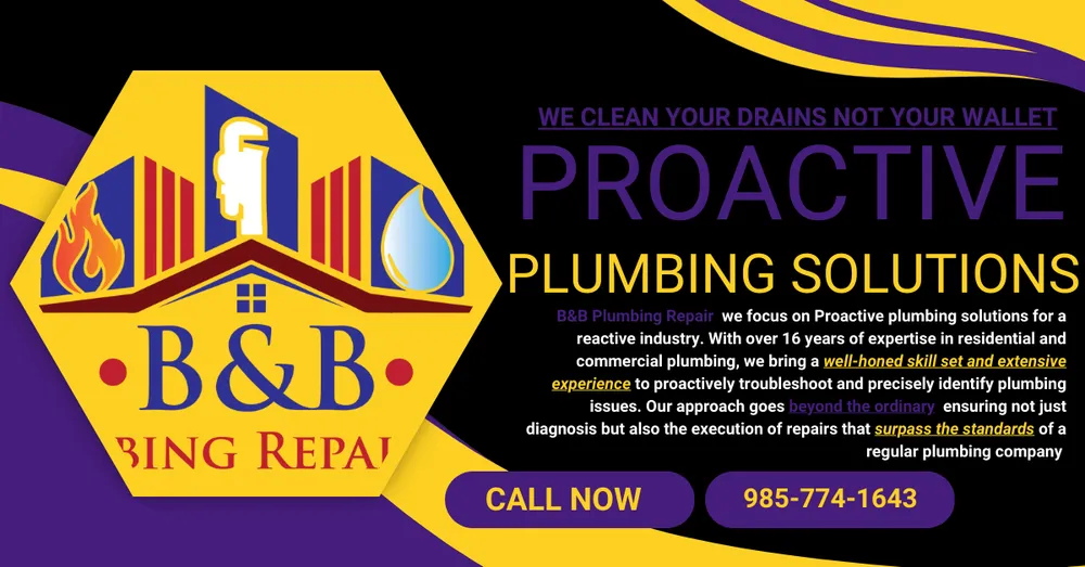 Slide of B&B Plumbing Repair