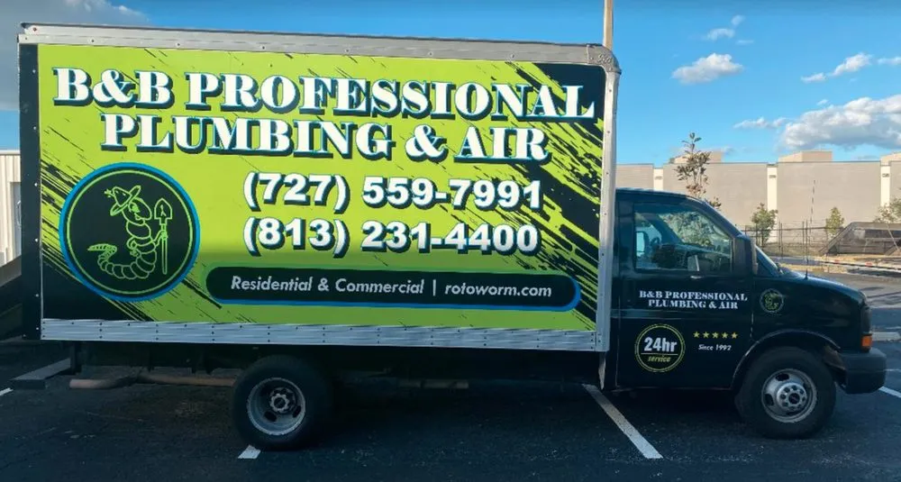 Slide of B&B Professional Plumbing and Air