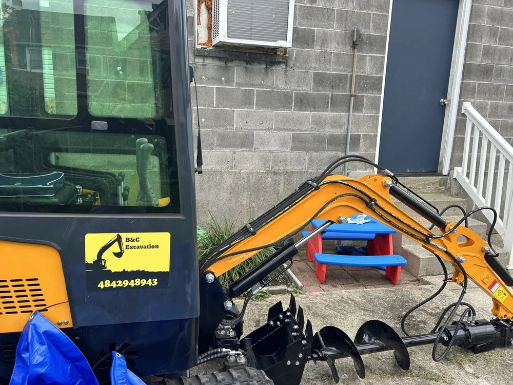 Slide of B&C Excavation