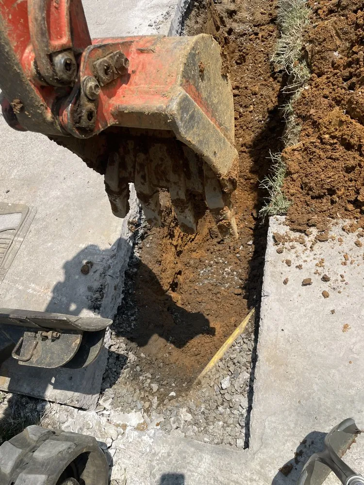 Slide of B&C Excavation