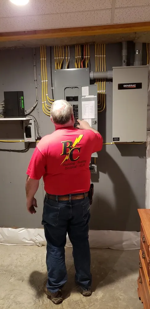 Slide of BC Plumbing Heating Electric AC/R