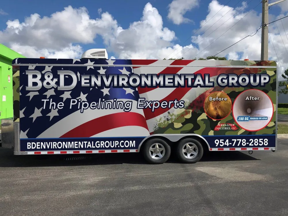 Slide of B&D Environmental Group