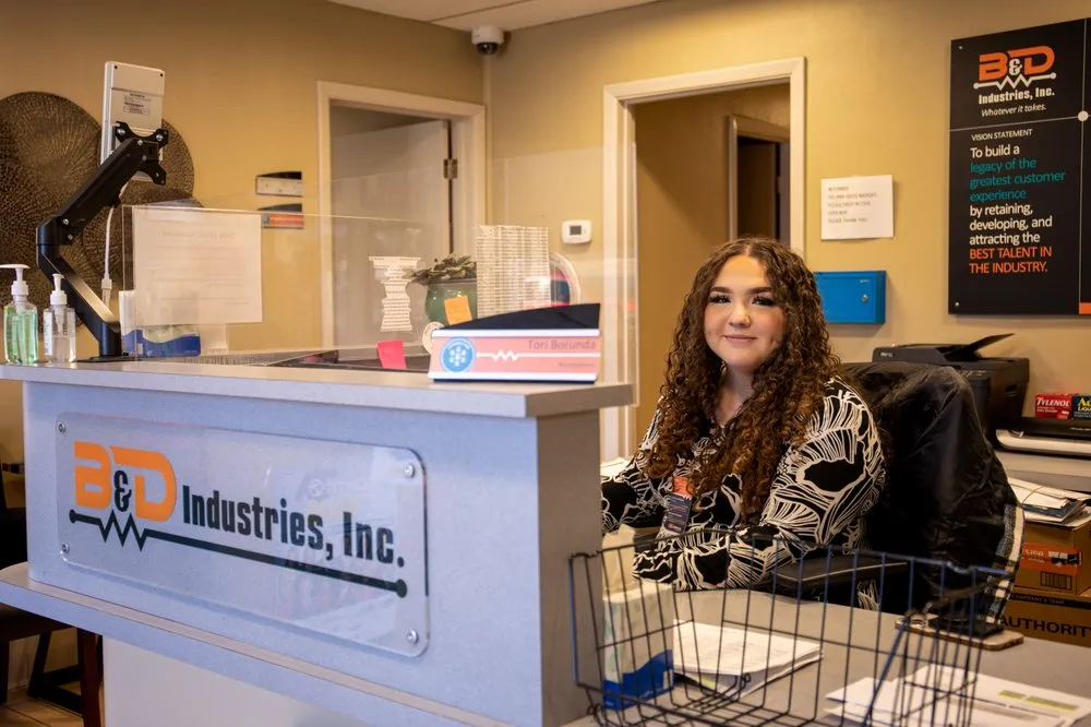 Slide of B&D Industries