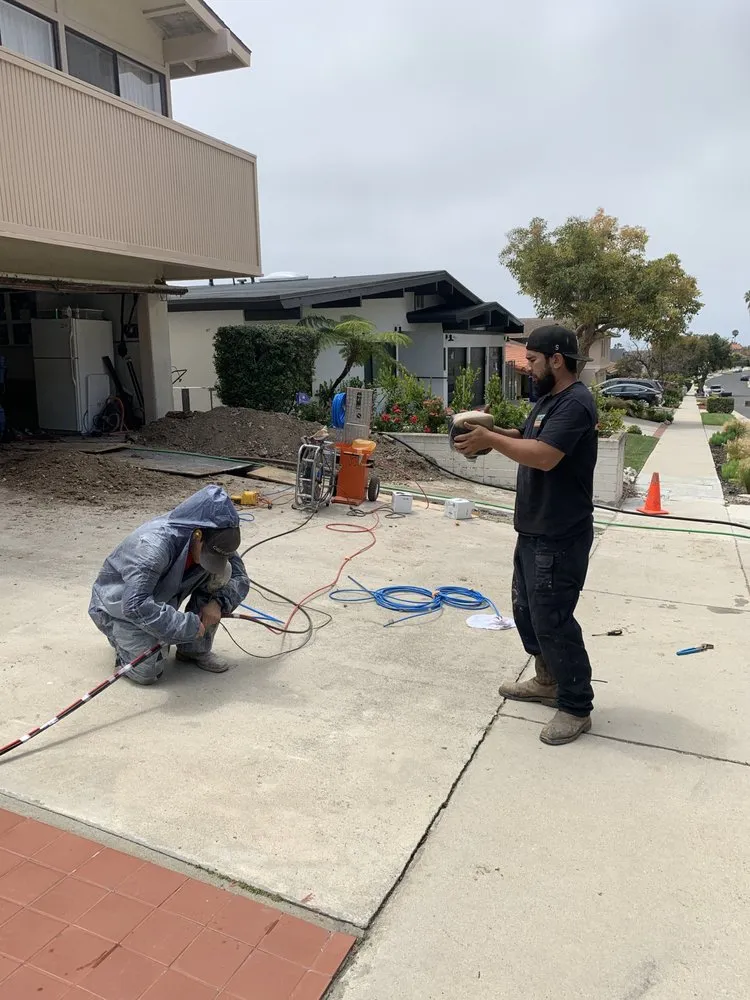 Slide of Beach Plumbing