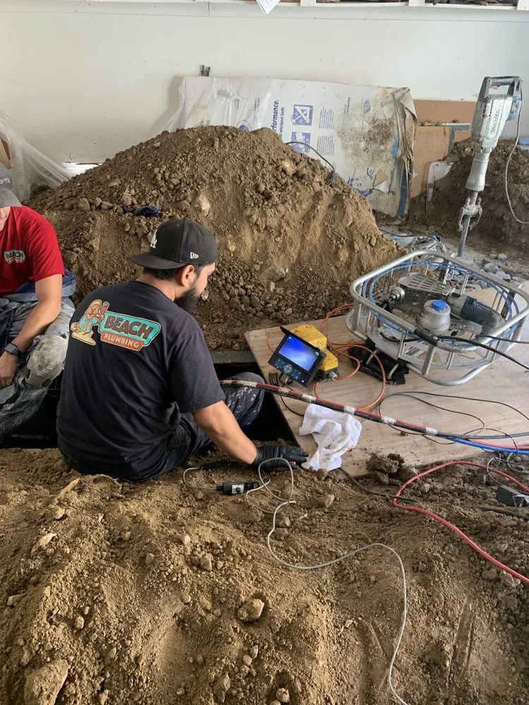 Slide of Beach Plumbing