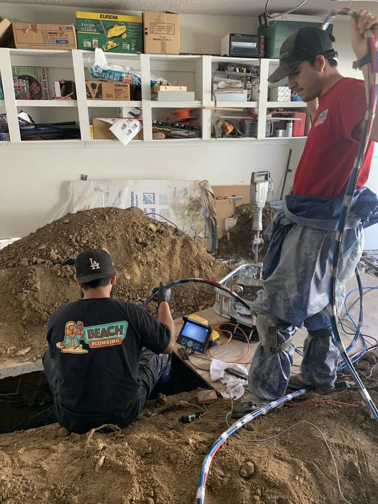 Slide of Beach Plumbing