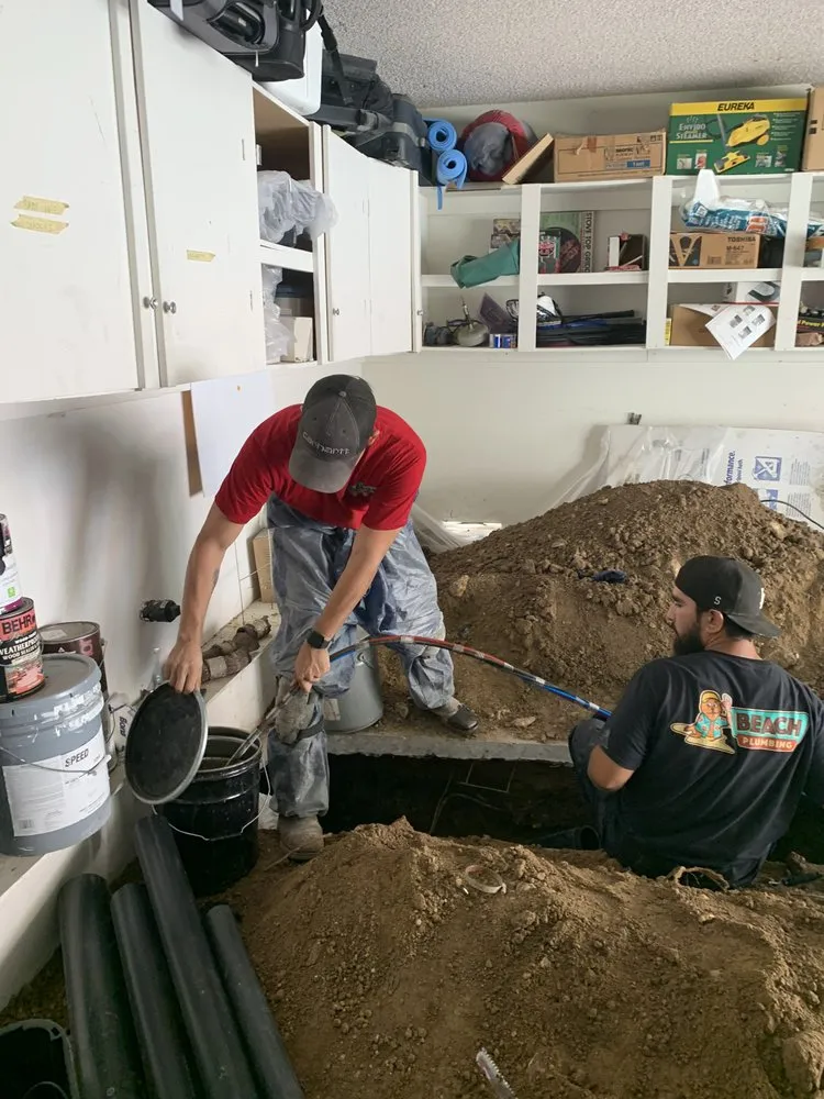 Slide of Beach Plumbing