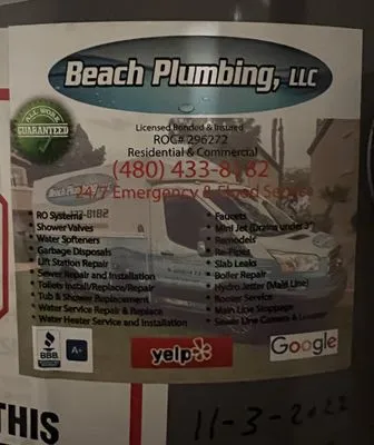 Beach Plumbing Logo