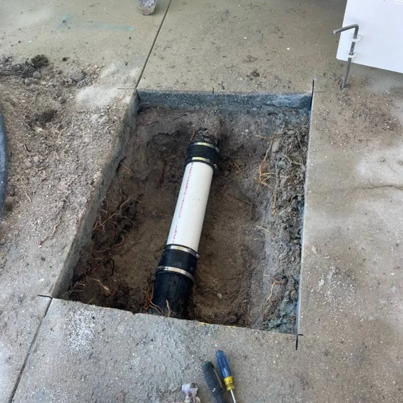 Slide of Beach Plumbing