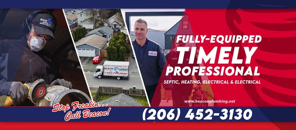 Professional emergency plumbing in Seattle, WA by Beacon Plumbing - Seattle