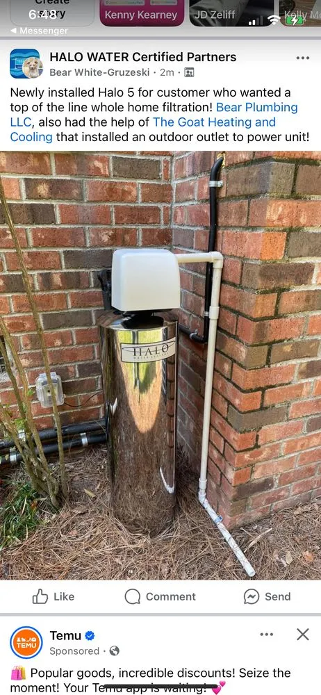 Slide of Bear Plumbing