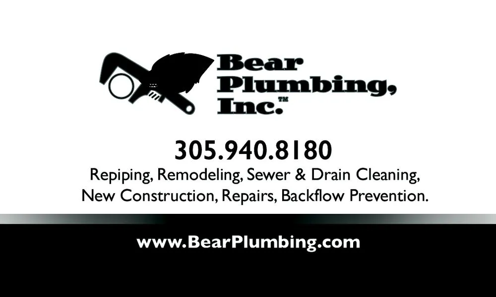 Slide of Bear Plumbing