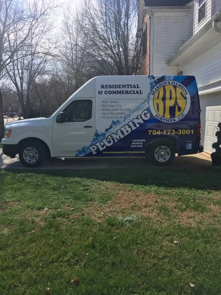 Slide of Bearden's Plumbing Services