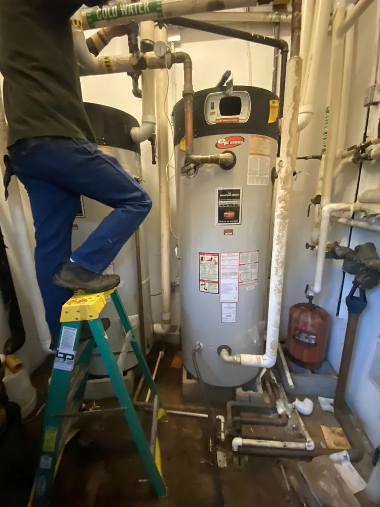 Slide of Beardsley plumbing