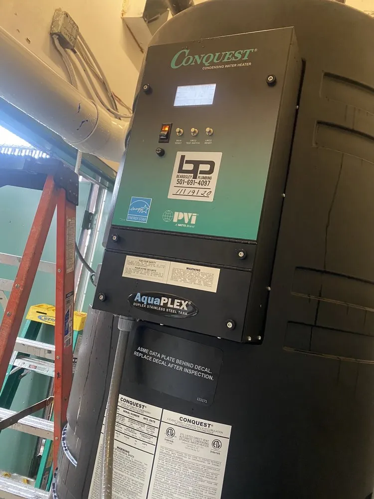 Slide of Beardsley plumbing