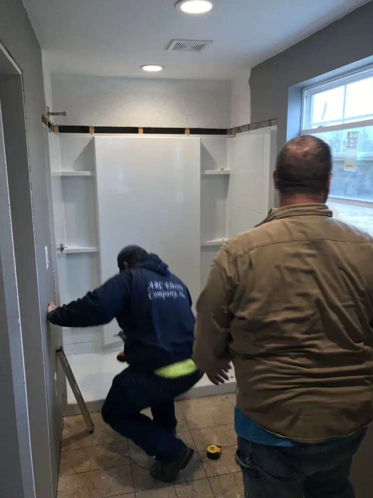 Slide of Beardsley plumbing