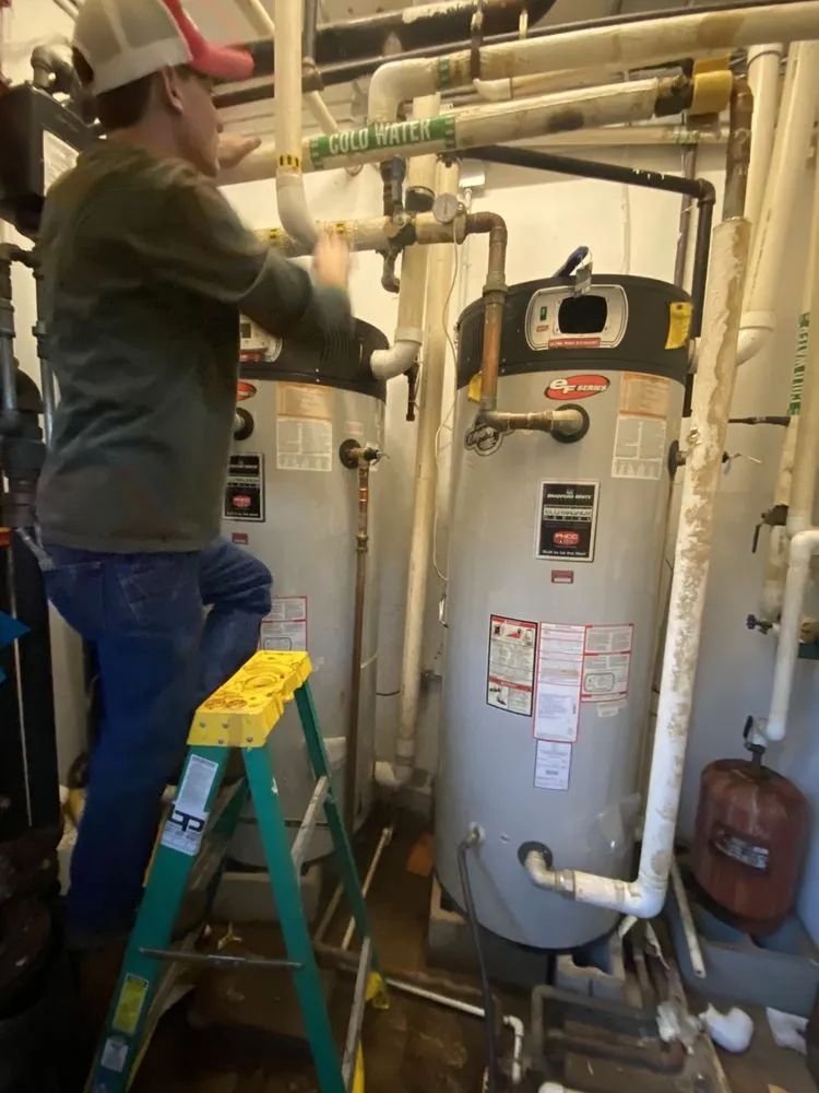 Slide of Beardsley plumbing