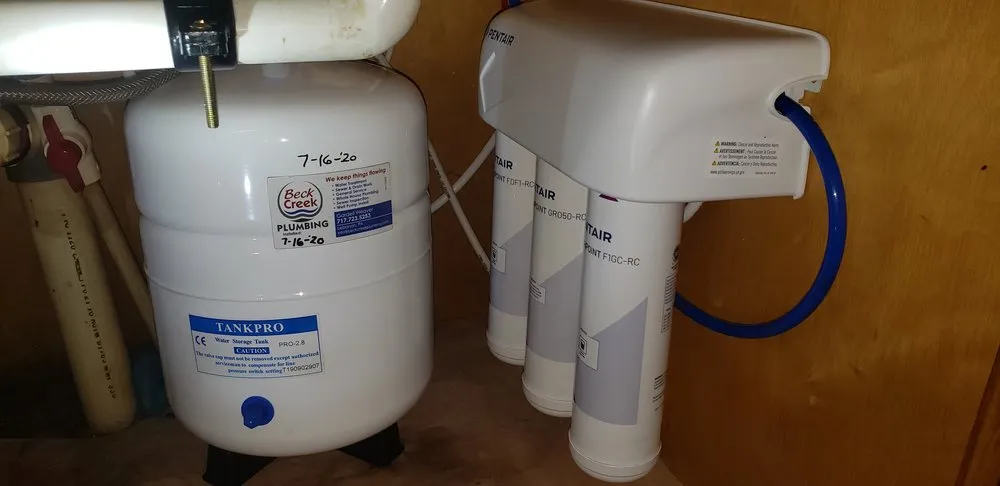 Slide of Beck Creek Plumbing