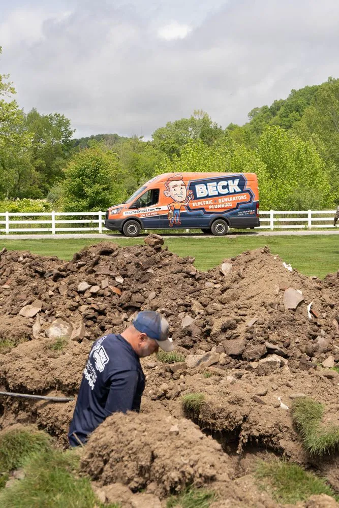Quality water heater service in Waynesburg, OH by Beck Electric, Generators, & Plumbing