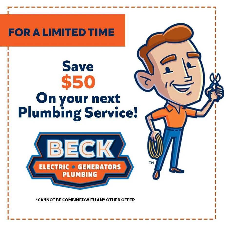 Emergency pipe repair service in Waynesburg, OH - Beck Electric, Generators, & Plumbing