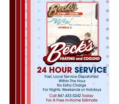 Slide of Beck's Heating & Air Conditioning
