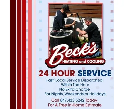 Slide of Beck's Heating & Air Conditioning