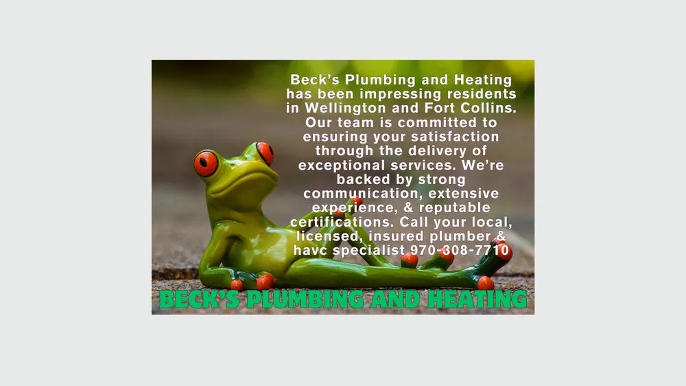 Slide of Beck's Plumbing and Heating