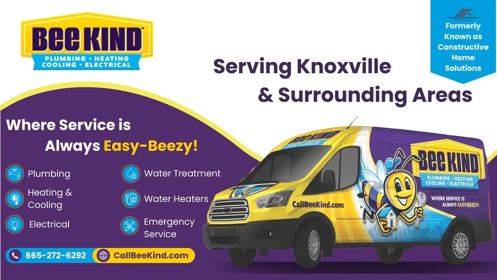 Slide of Bee Kind Plumbing, Heating, Cooling, Electrical