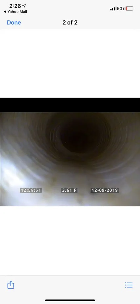 Slide of Before & After Plumbing and Drain