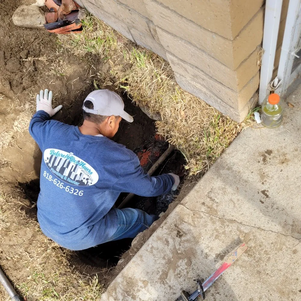 Emergency pipe repair in Glendale, CA by Before/after Hours Plumbing