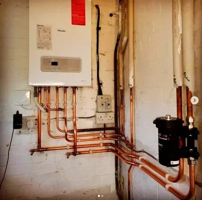 Belmont Heights Heating and Cooling Logo