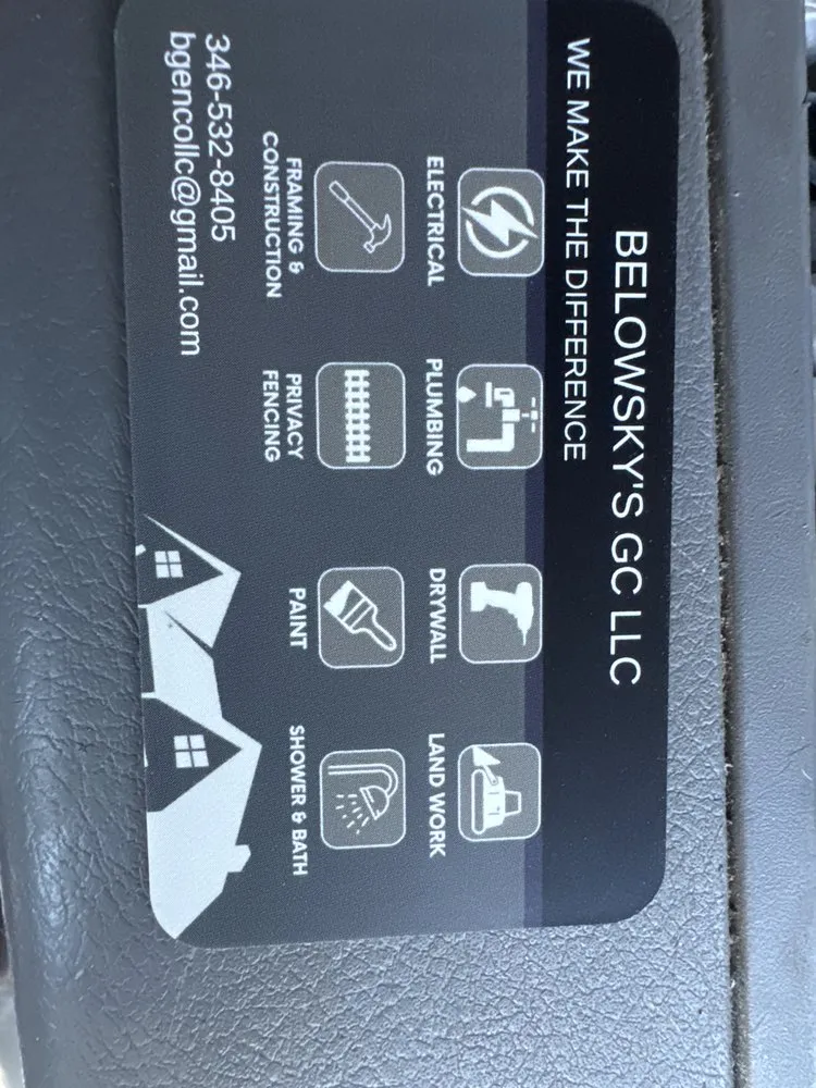 Slide of Belowsky's General Contracting