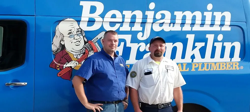 Slide of Ben Franklin Plumbing