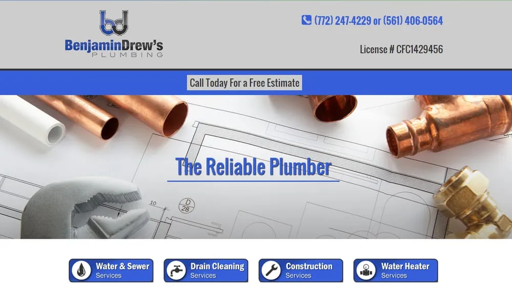 Reliable leak detection service in Port St Lucie, FL - Benjamin Drews Plumbing & Drain Service