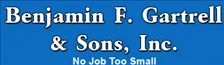 Slide of Benjamin F Gartrell & Sons