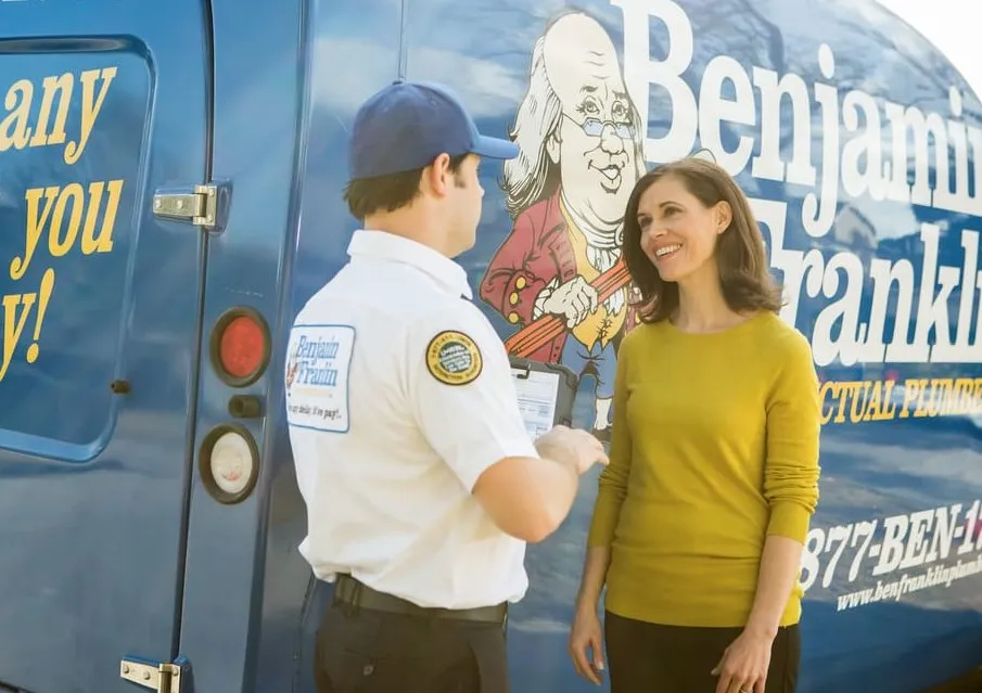 Slide of Benjamin Franklin - Henderson