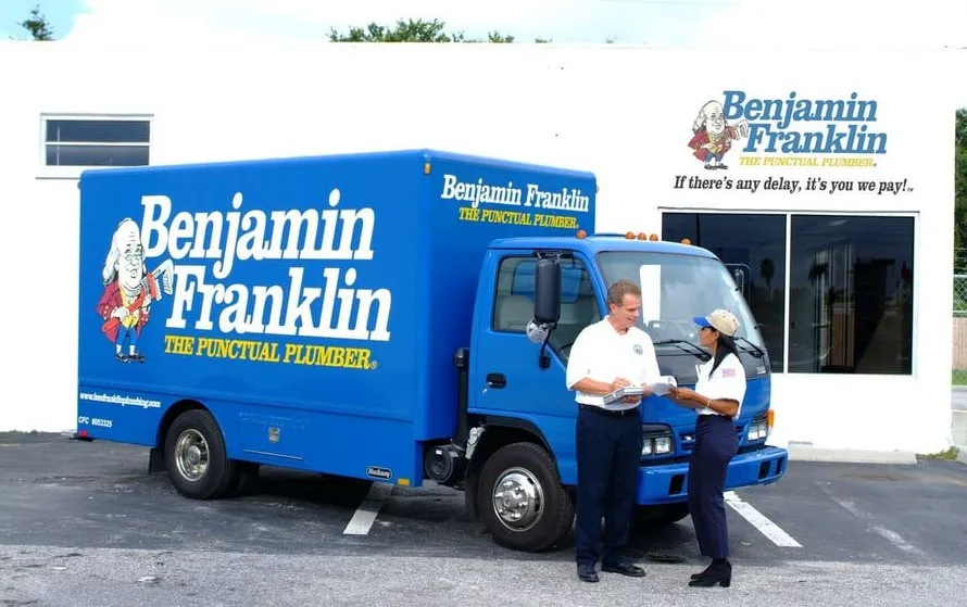 Slide of Benjamin Franklin - Henderson