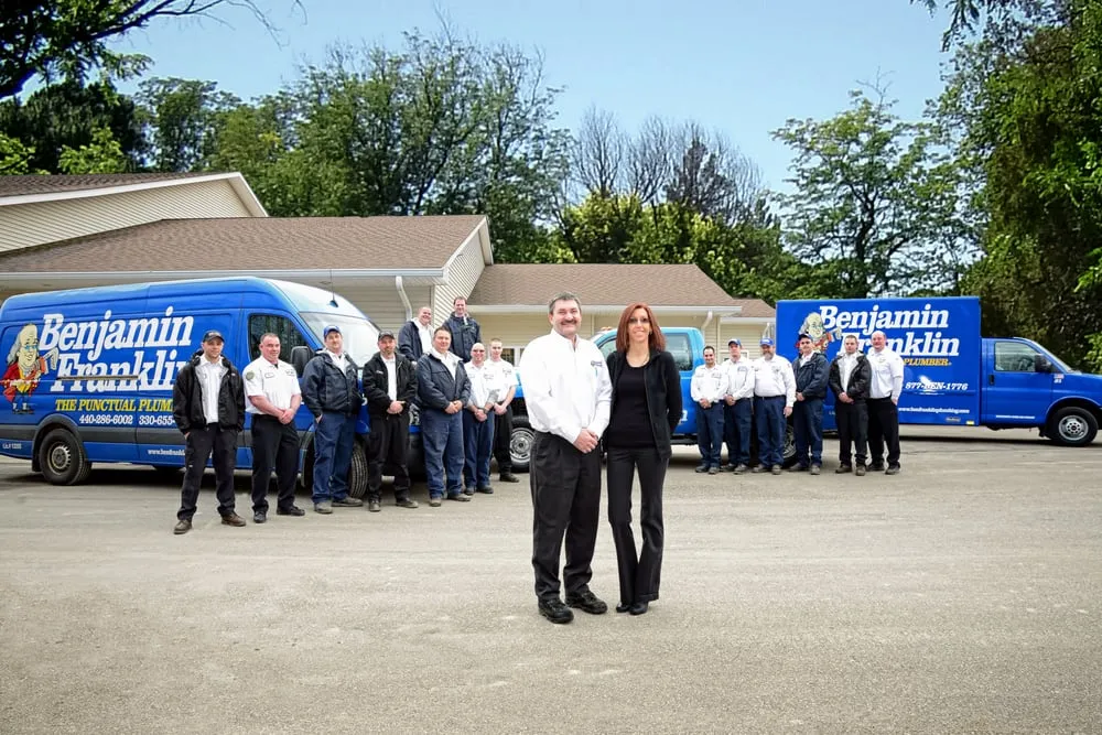 Slide of Benjamin Franklin