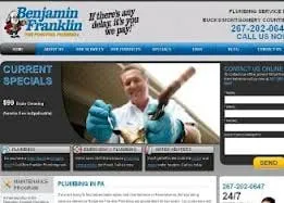 Slide of Benjamin Franklin