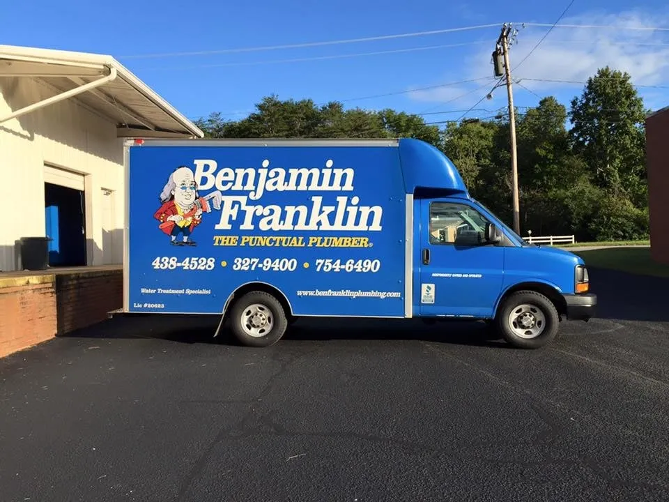 Slide of Benjamin Franklin