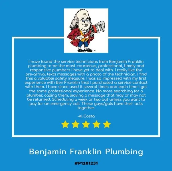 Expert water heater service experts serving Andover, CT - Benjamin Franklin Plumbing