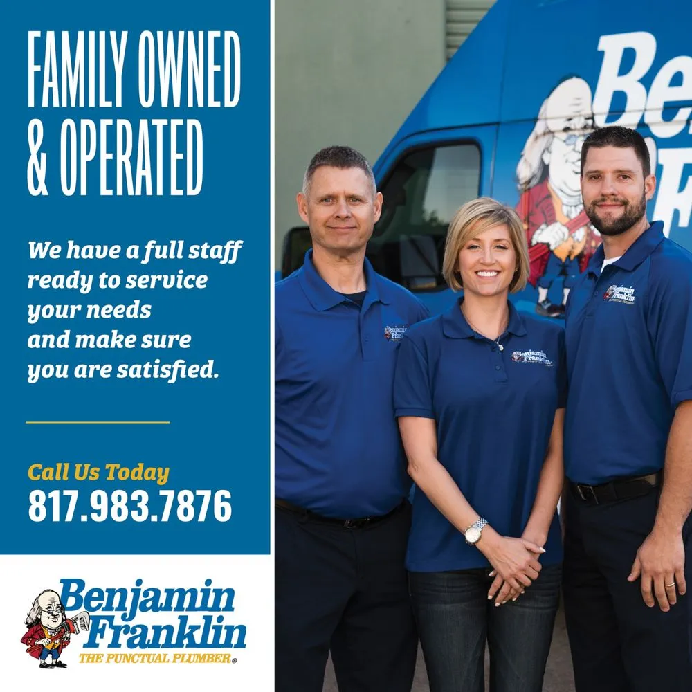 Slide of Benjamin Franklin Plumbing