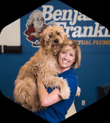 Benjamin Franklin Plumbing Logo