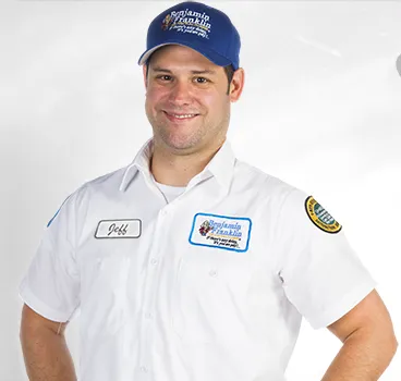 Slide of Benjamin Franklin Plumbing