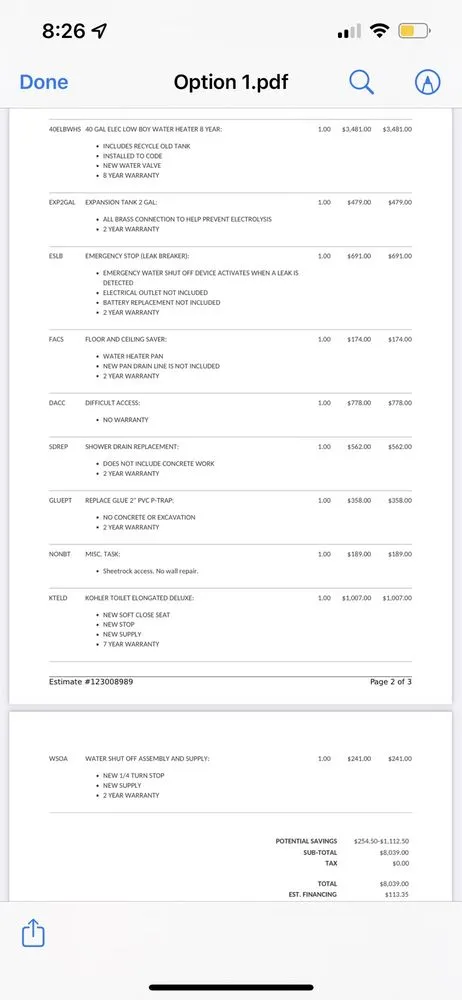 Slide of Benjamin Franklin Plumbing