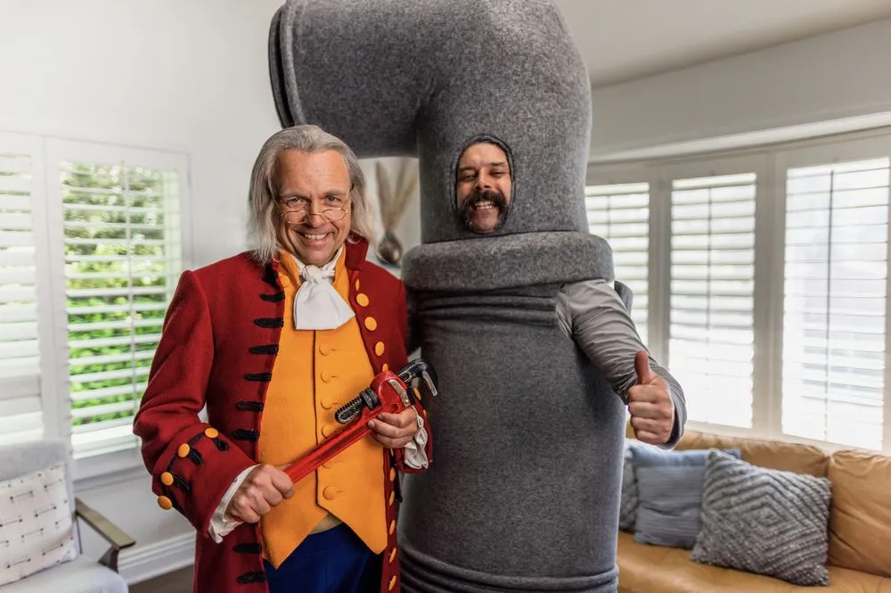 Slide of Benjamin Franklin Plumbing