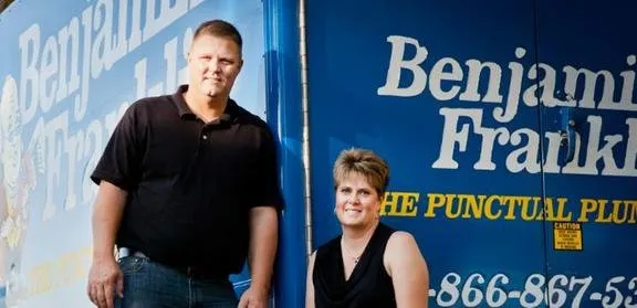 Slide of Benjamin Franklin Plumbing